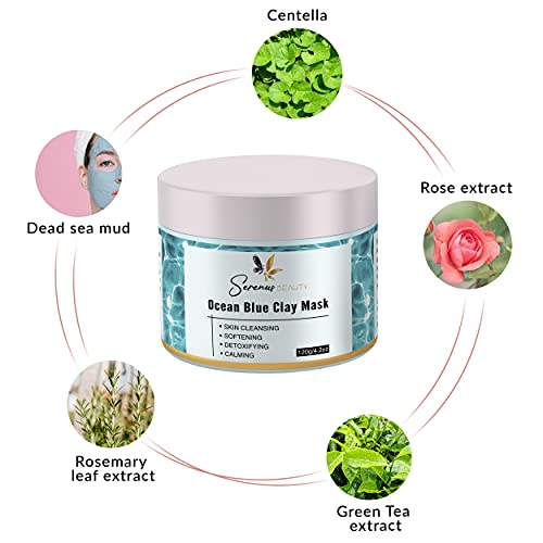Serenus Beauty Ocean Blue Clay Mask 120g