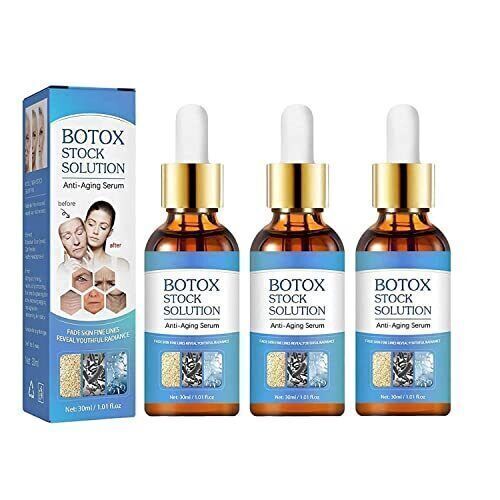 3-Pack Botox Facial Serum for Youthful Skin