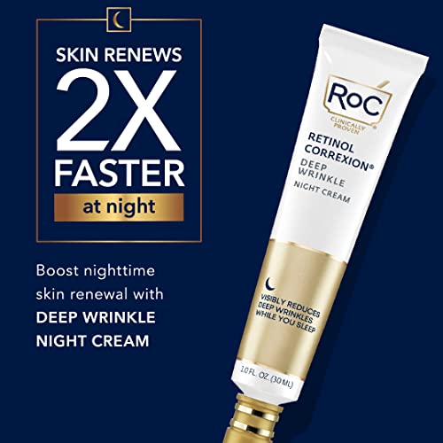 RoC Retinol Deep Wrinkle Night Cream 1 oz