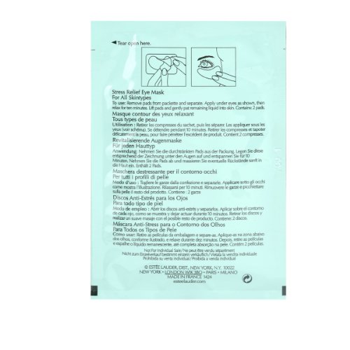 Estee Lauder Stress Relief Eye Masks - 10 Pack