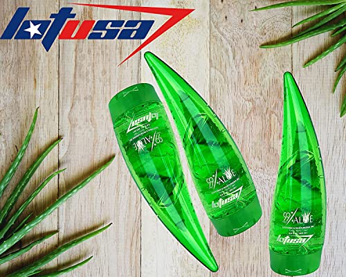 LotUSA Aloe Vera Gel for Face, Body, Hair