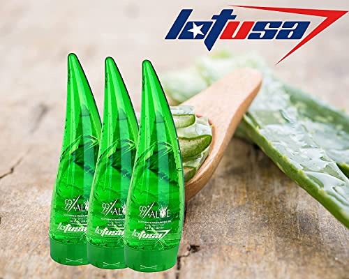 LotUSA Aloe Vera Gel for Face, Body, Hair