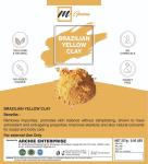 Natural Brazilian Yellow Clay Powder for Anti-Aging