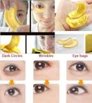 24K Gold Collagen Gel Eye Mask - Reduces Dark Circles