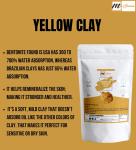 Natural Brazilian Yellow Clay Powder for Anti-Aging