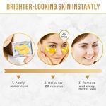 DERMORA 24K Gold Eye Mask for Puffiness