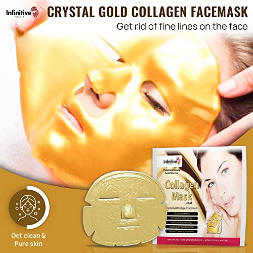 Infinitive Beauty 5 Collagen Gel Face Masks