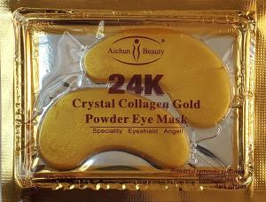 24K Gold Collagen Eye Masks for Dark Circles