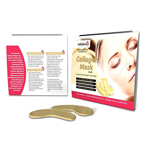 24K Gold Collagen Eye Masks for Youthful Skin