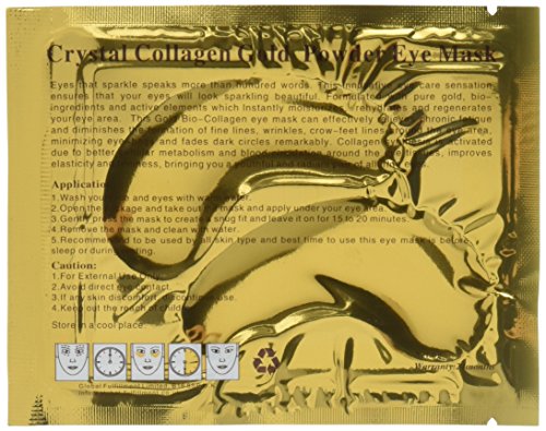 24K Gold Collagen Eye Masks for Dark Circles