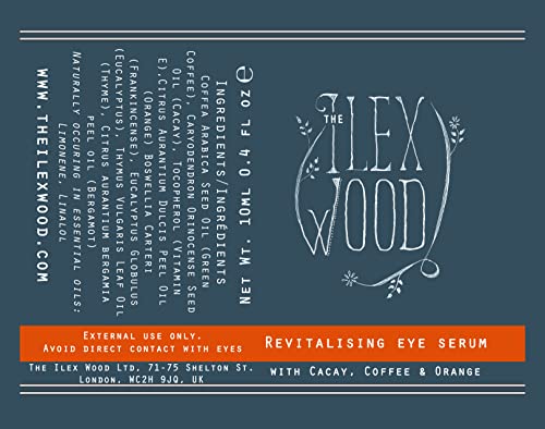 Natural Revitalising Eye Serum with Cacay & Coffee