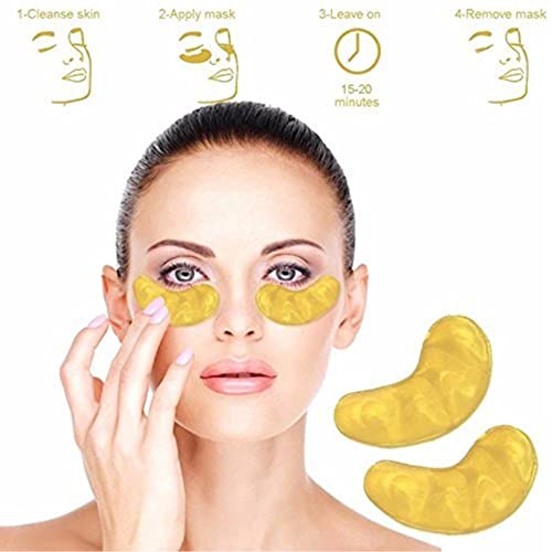 Crystal 24K Gold Powder Gel Collagen Pairs