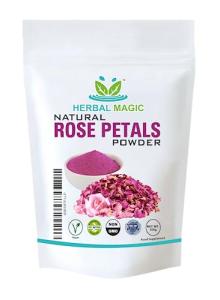 Natural Rose Petal Powder Face and Hair Mask