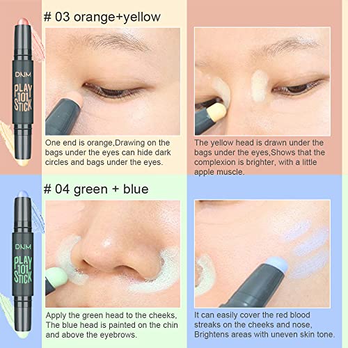 5-Piece Cream Contour and Highlighter Makeup Kit