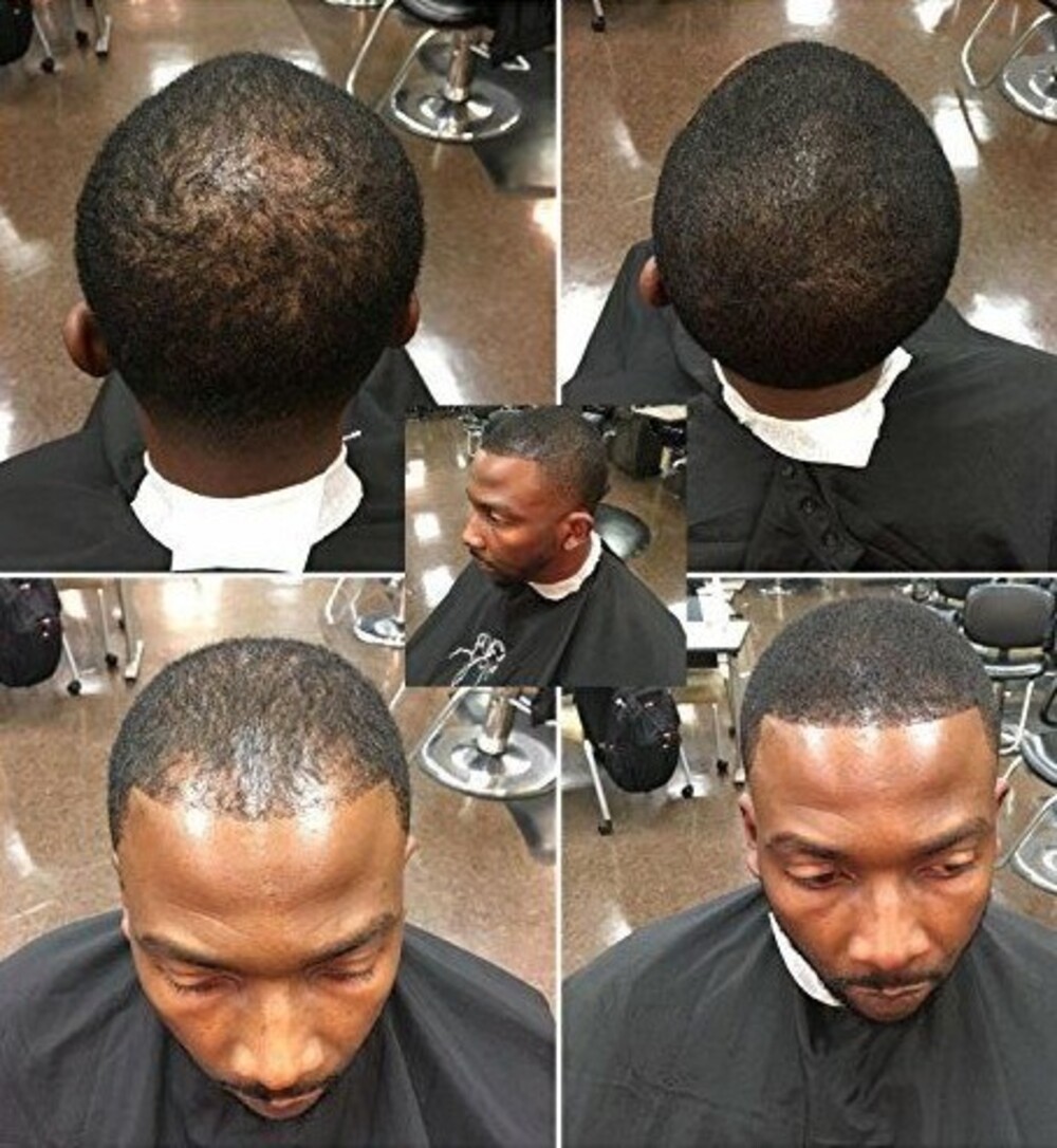 Hair Fibers Refill Bag - Dark Grey & Pepper