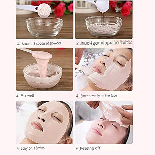 Natural Rose Petal Powder Face and Hair Mask