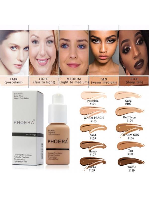 VICOODA Natural Matte Concealer Foundation Cream