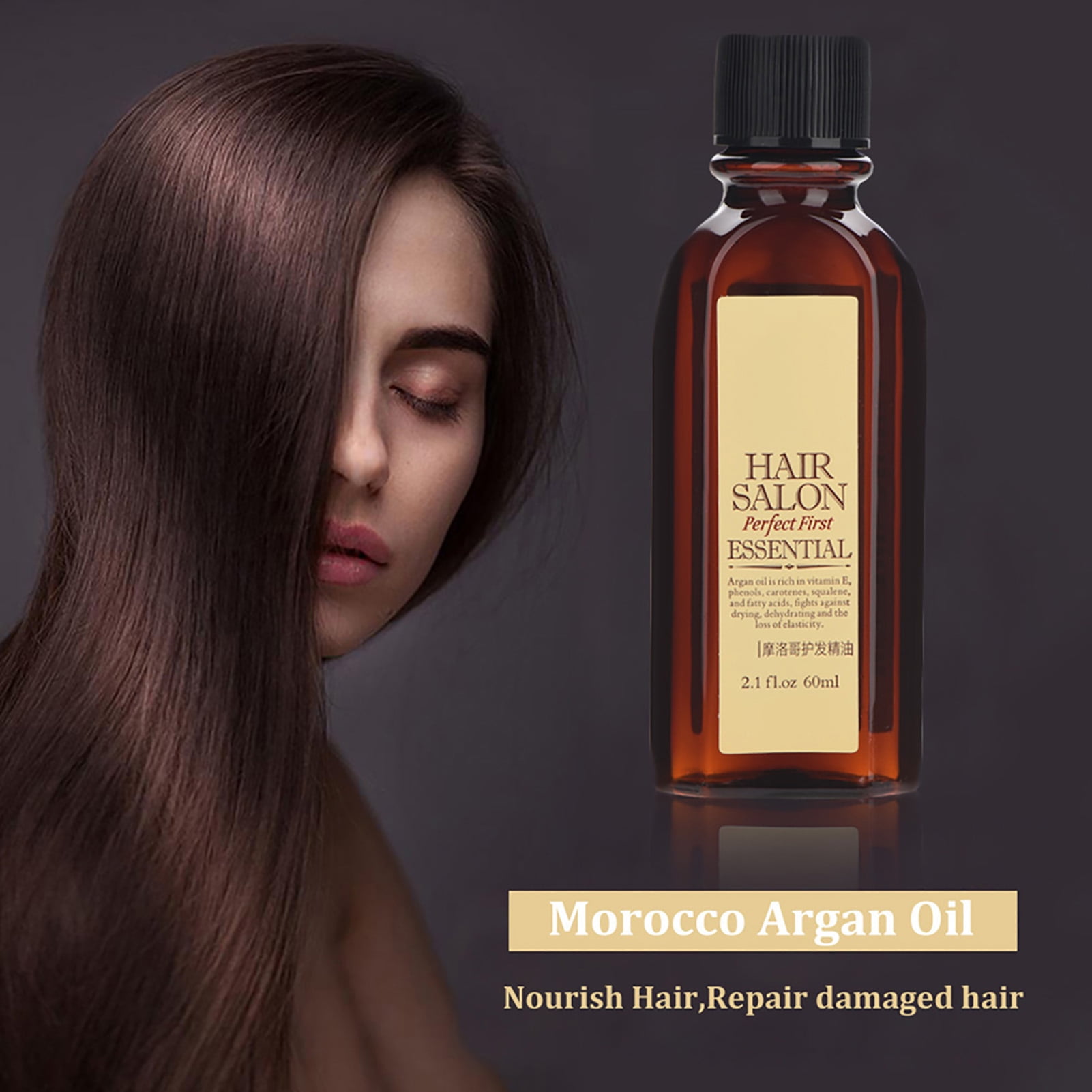 Natural Anti-Aging Hair Growth Oil for Curly Hair