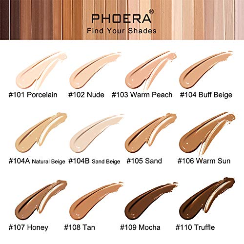 AQUAPURITY PHOERA Waterproof Matte Foundation 104A