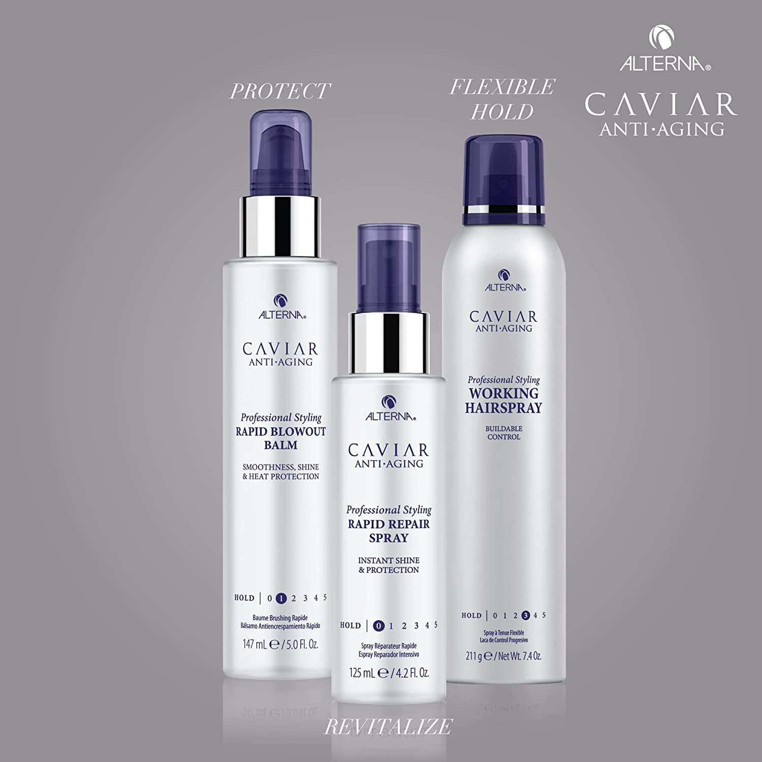 Alterna Caviar Anti Aging Hairspray - 2 Pack
