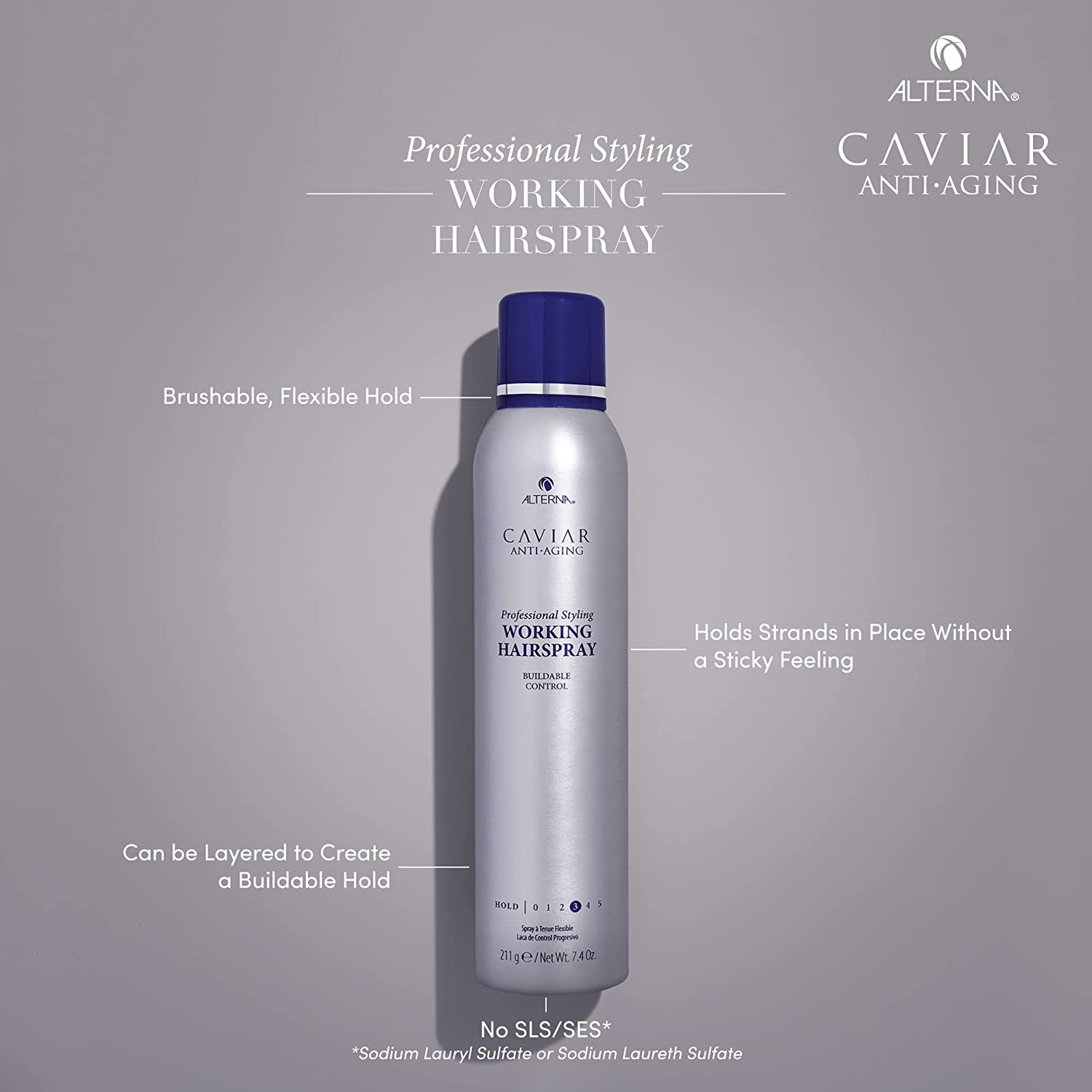 Alterna Caviar Anti Aging Hairspray - 2 Pack