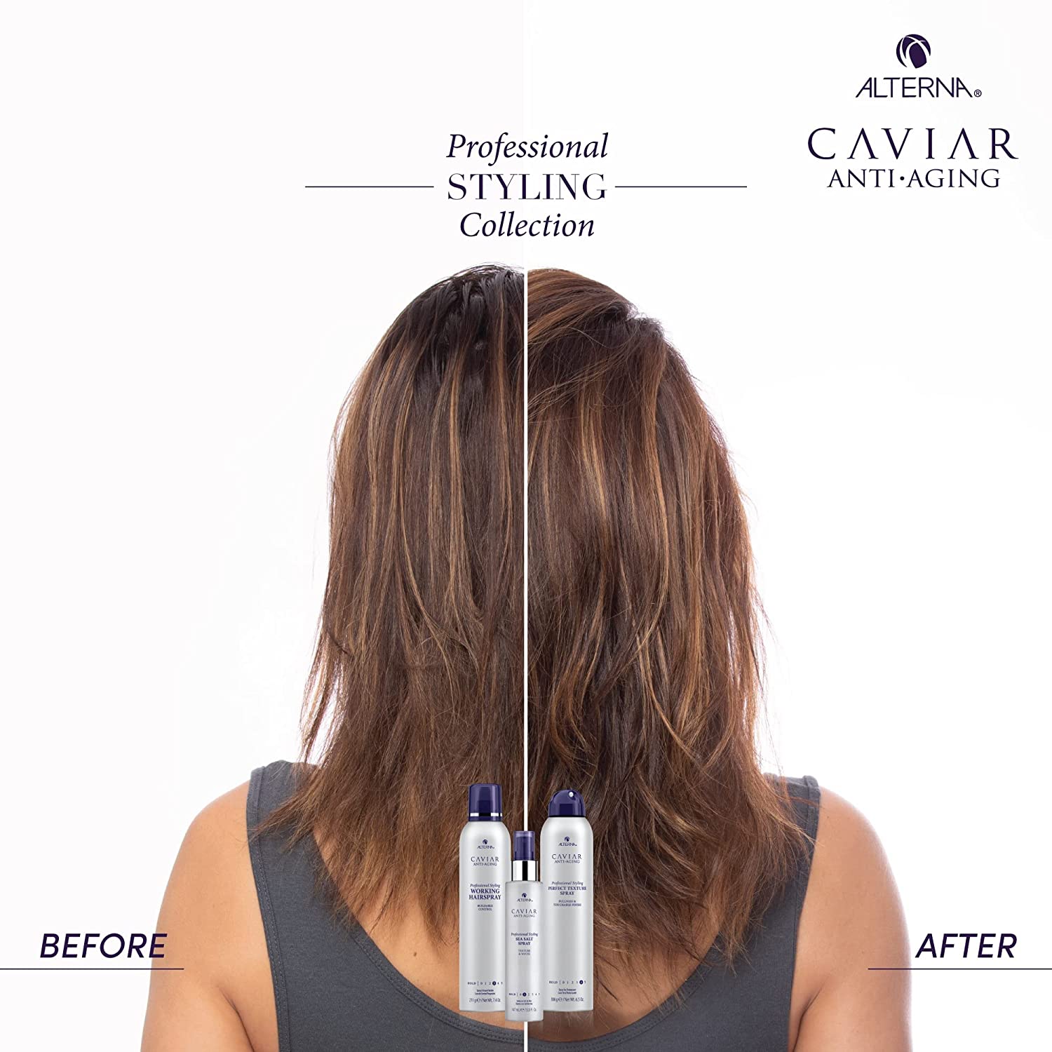 Alterna Caviar Anti Aging Hairspray - 2 Pack