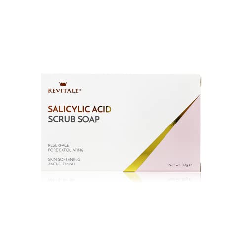 Salicylic Acid Scrub Soap for Clear Skin