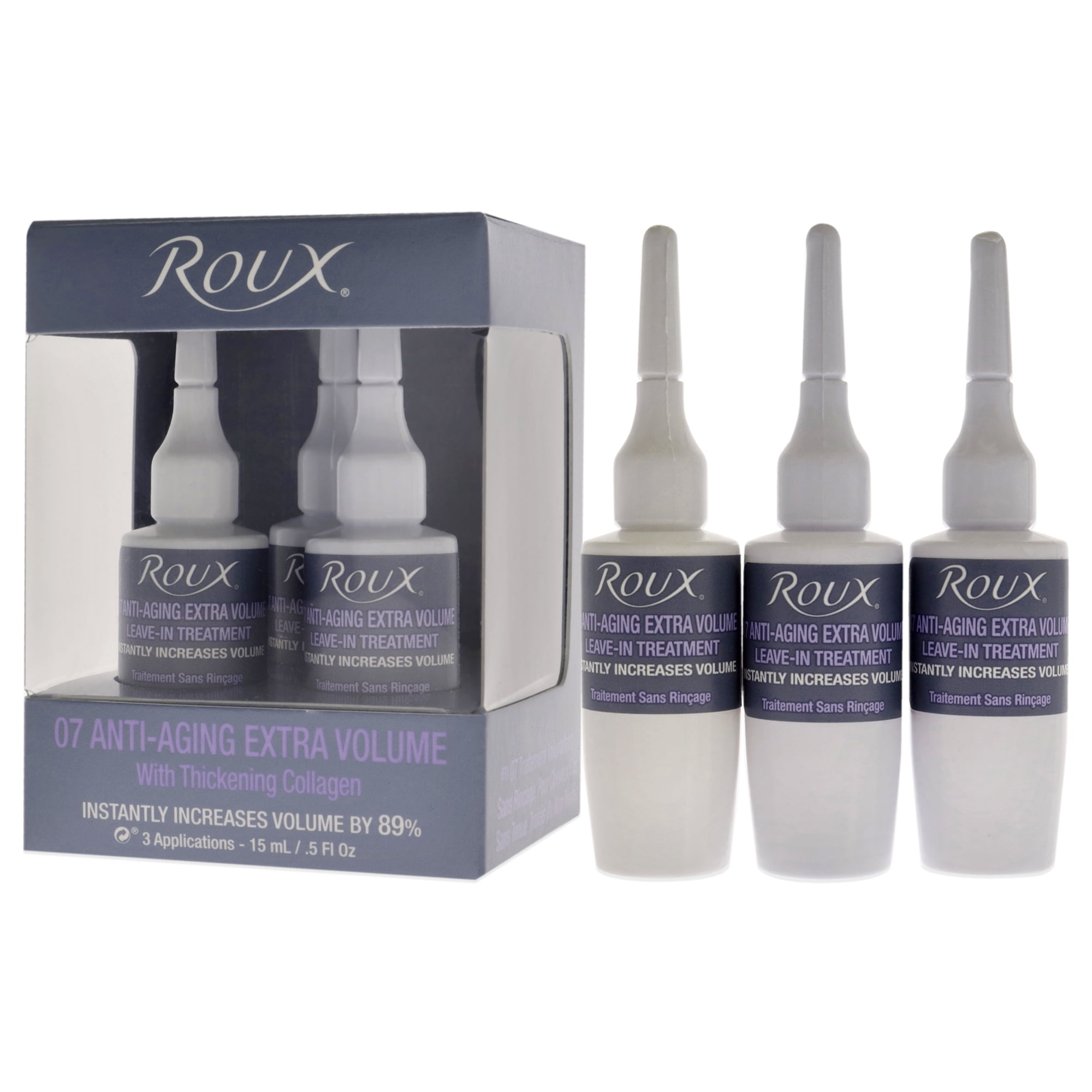 Roux Anti-Aging Extra Volume Treatment - 3 Pack