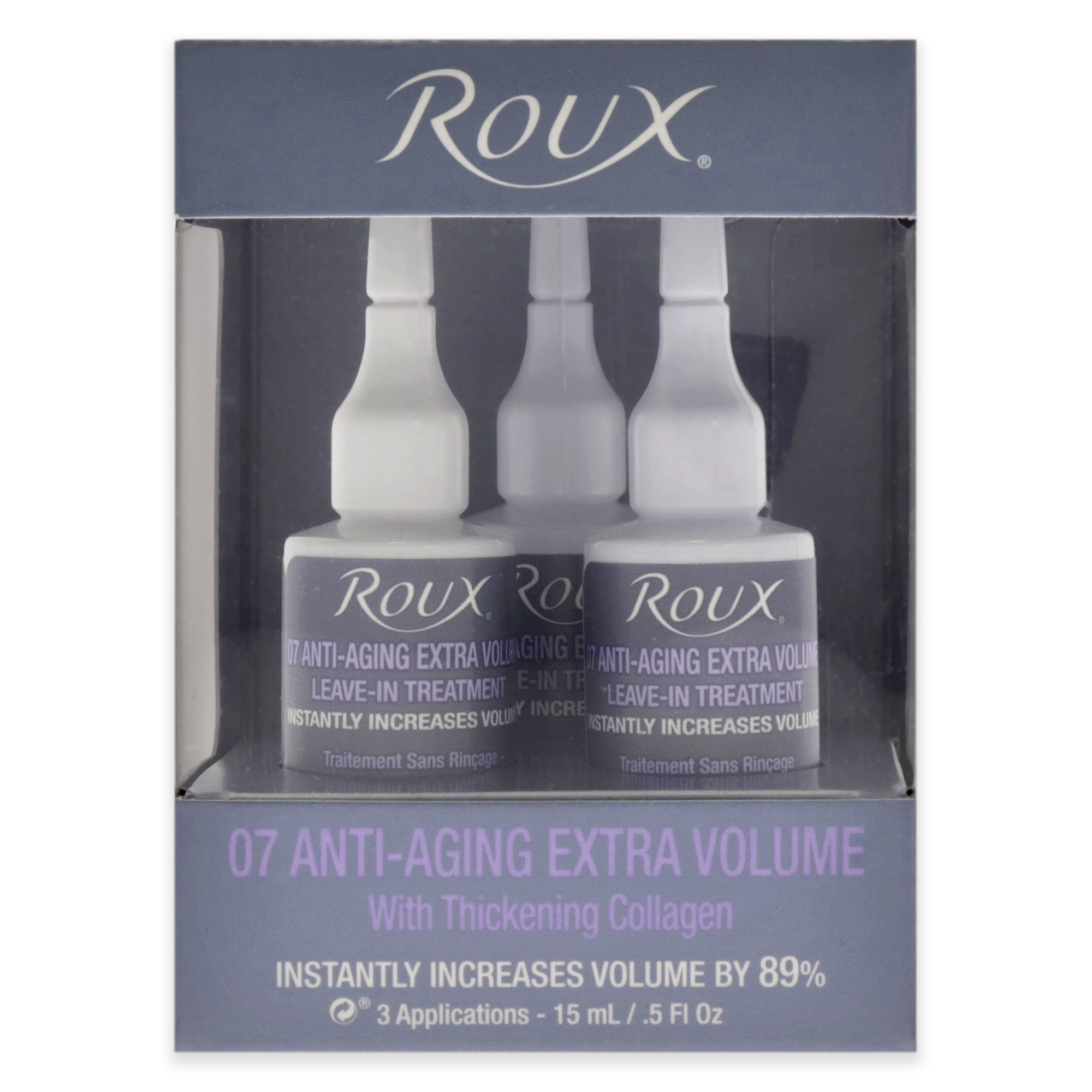 Roux Anti-Aging Extra Volume Treatment - 3 Pack