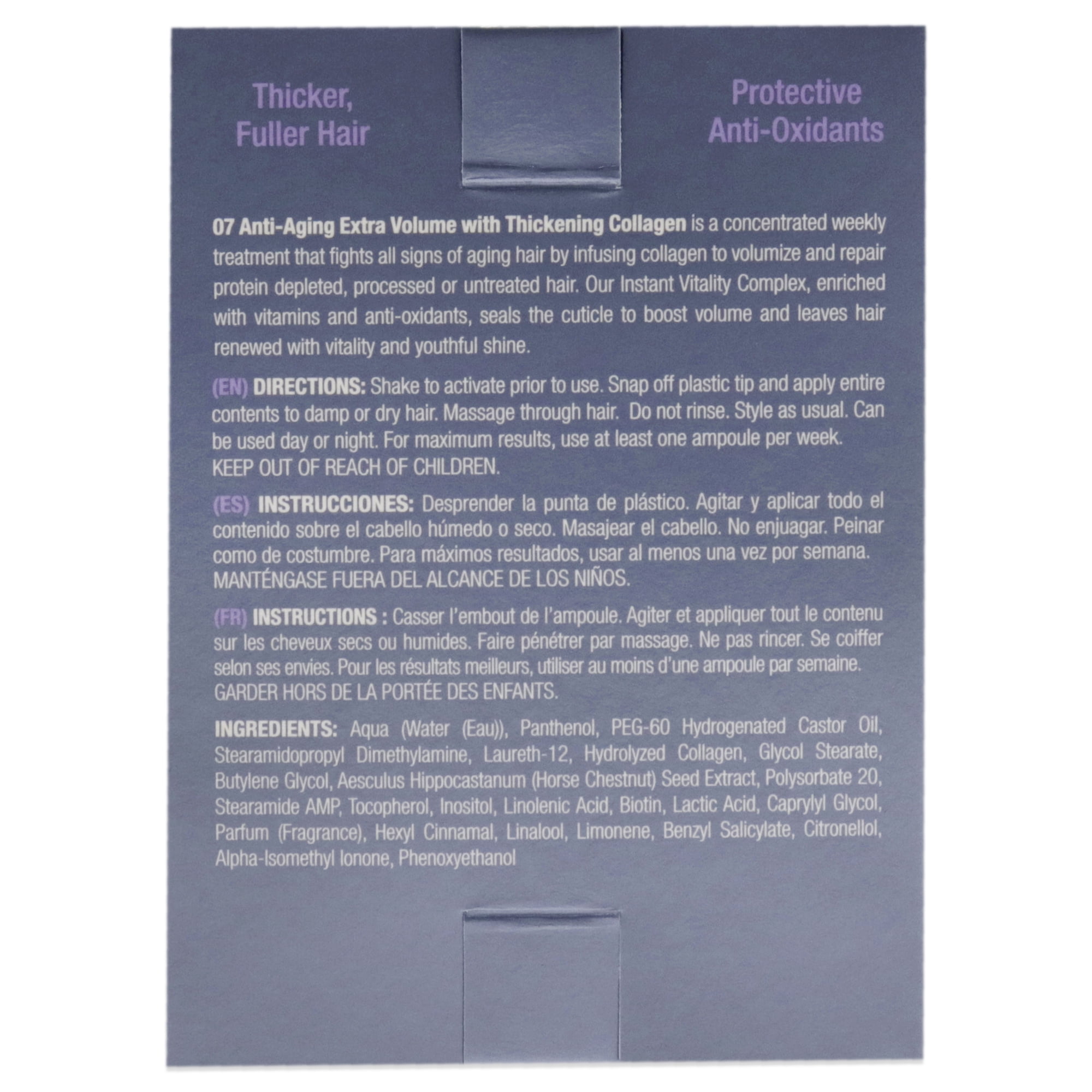 Roux Anti-Aging Extra Volume Treatment - 3 Pack