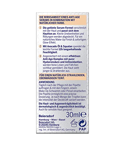 NIVEA Hyaluron Anti-Aging Serum Foundation 30ml