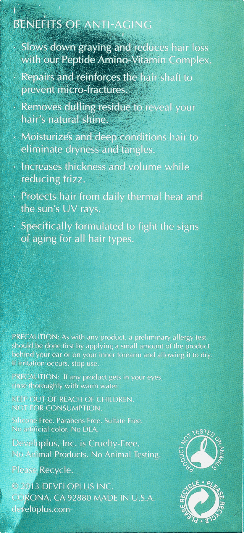 Developlus Anti-Aging Hair Treatment System