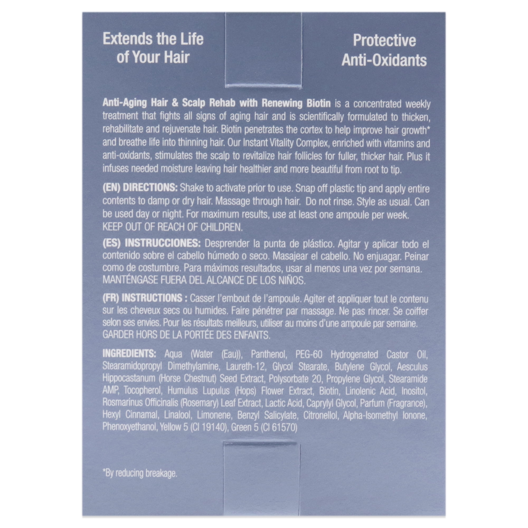 Roux Anti-Aging Hair and Scalp Treatment 3-Pack