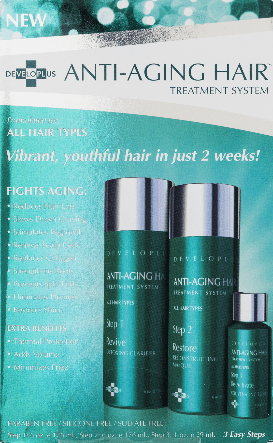 Developlus Anti-Aging Hair Treatment System