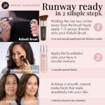 AirBrush Foundation Set - Lightweight, Flawless Coverage