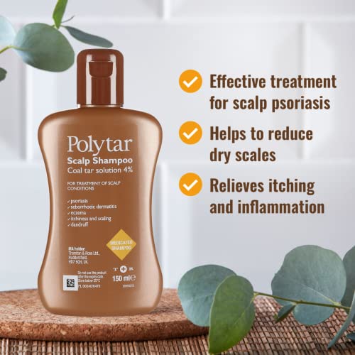 Polytar Scalp Shampoo for Itchy Scalp Relief