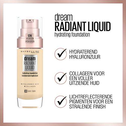 Maybelline Dream Radiant Liquid Foundation - Ivory 30ml