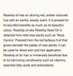 Organic Cold Pressed Rosehip Oil for Skin & Hair