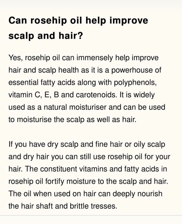Organic Cold Pressed Rosehip Oil for Skin & Hair
