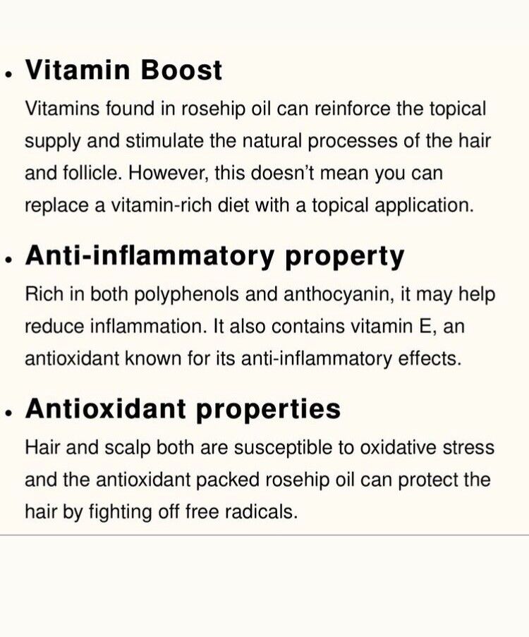 Organic Cold Pressed Rosehip Oil for Skin & Hair