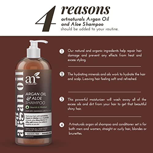 Moisturizing Moroccan Argan Oil Shampoo for All Hair