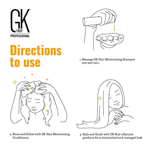 GK Hair Moisturizing Shampoo & Conditioner Set