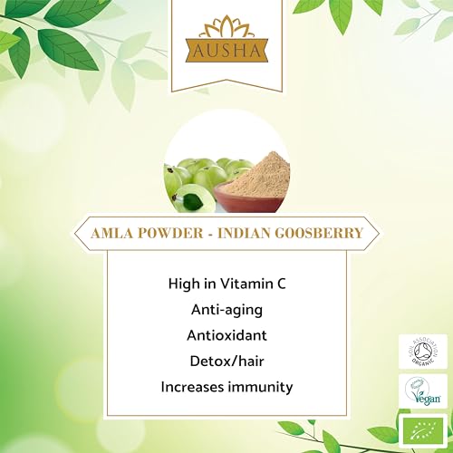 Organic Amla Powder 500g for Healthy Skin & Hair