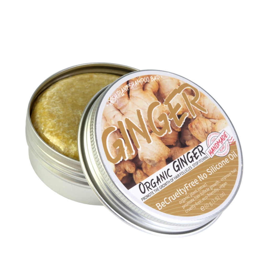 Ginger Shampoo Bar for Hair Growth and Regrowth