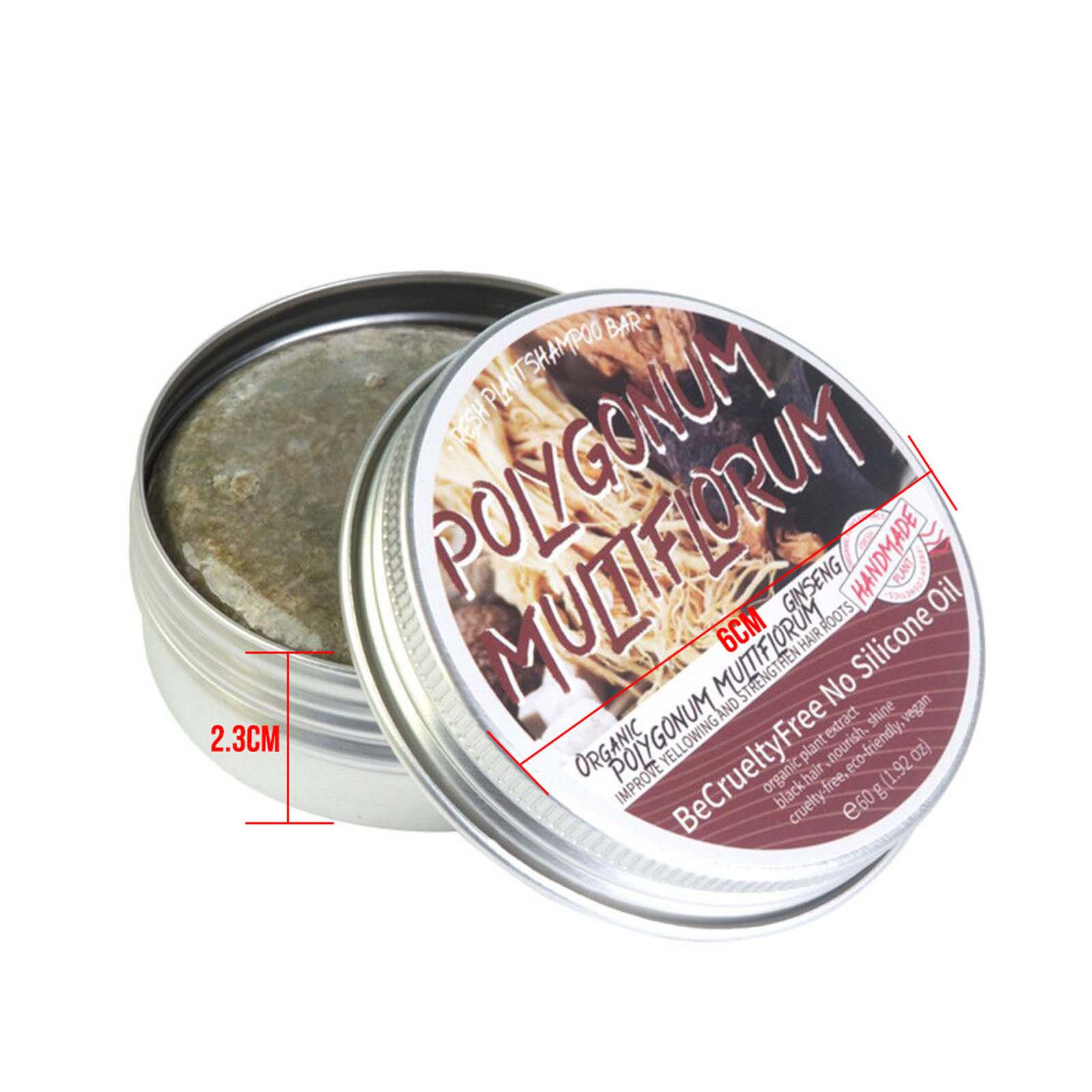 Ginger Shampoo Bar for Hair Growth and Regrowth