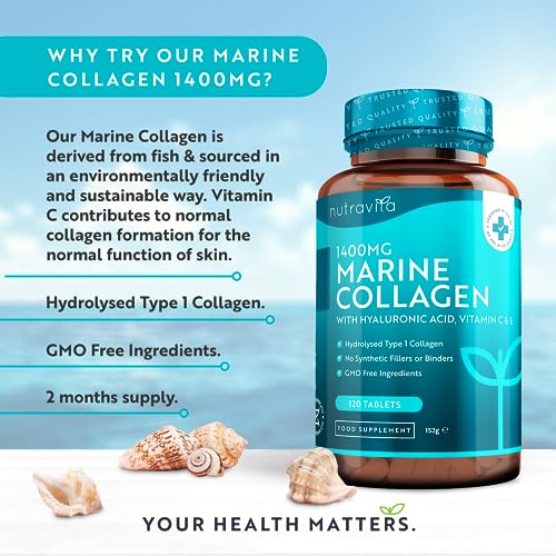 High-Potency Marine Collagen & Hyaluronic Acid Capsules