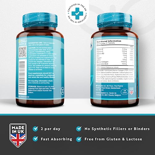 High-Potency Marine Collagen & Hyaluronic Acid Capsules