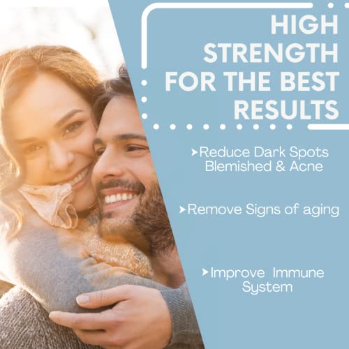 Bio White Glutathione Skin Brightening Supplement, 60 Capsules