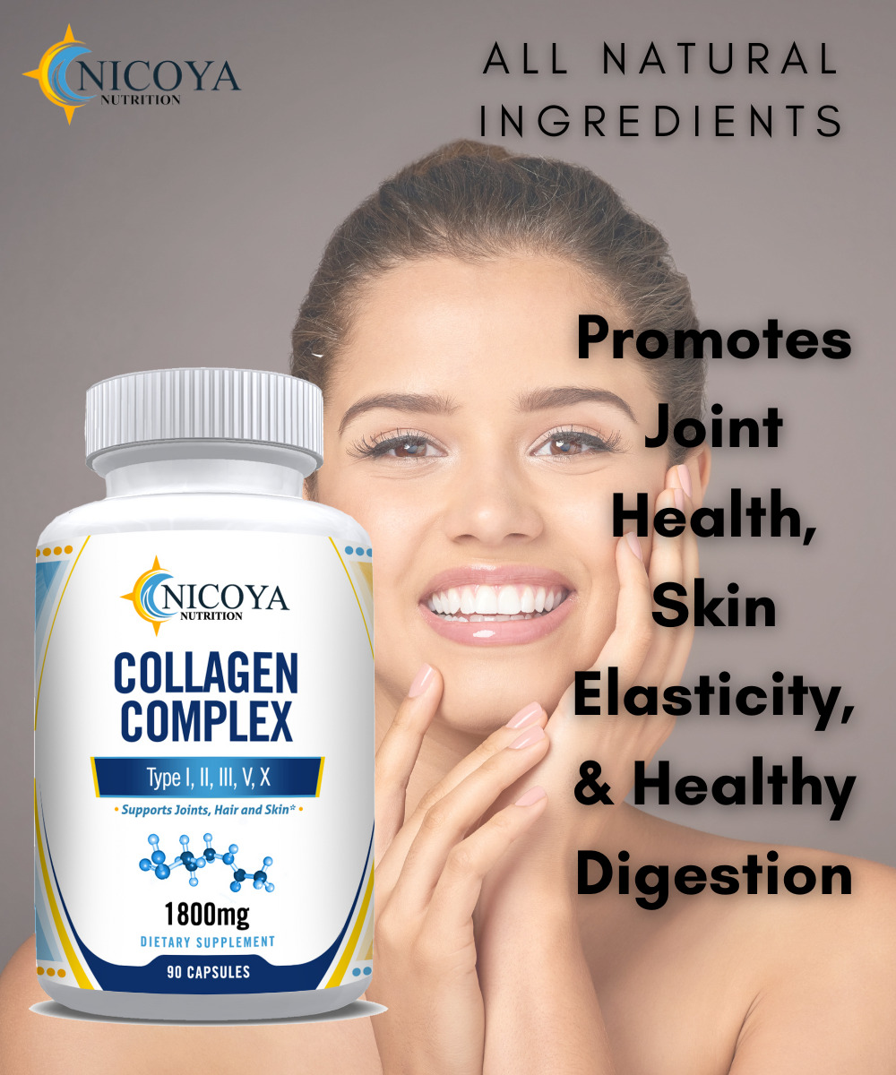 Hydrolyzed Collagen Peptides Pills 1800mg - 2 Pack