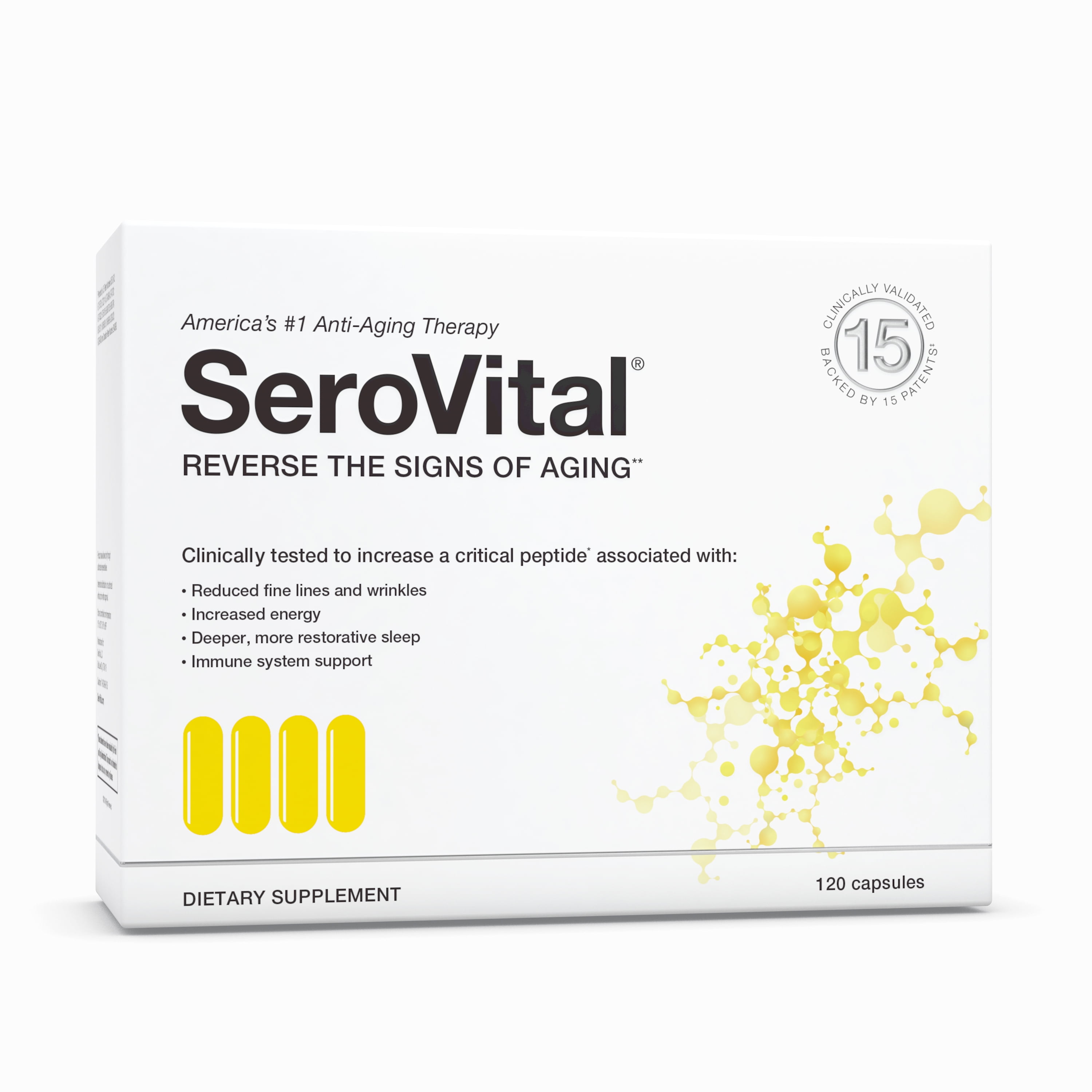 Serovital Renewal Supplements for Women, 120 Capsules